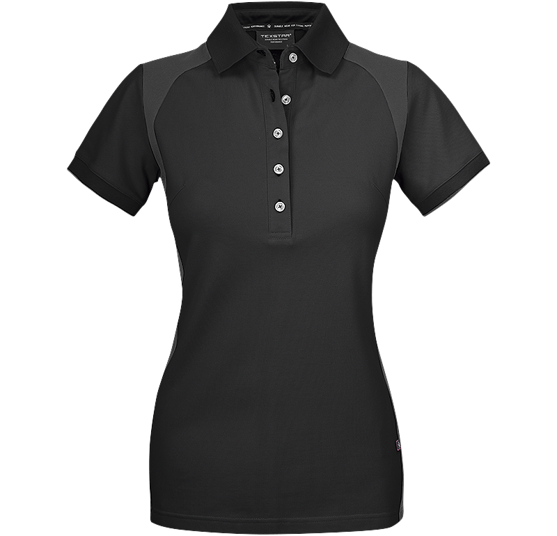Stretch Pique Shirt Svart