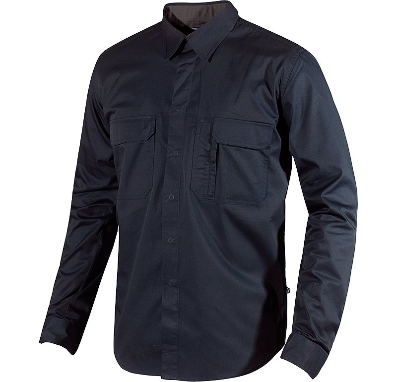 Service Shirt Marinblå