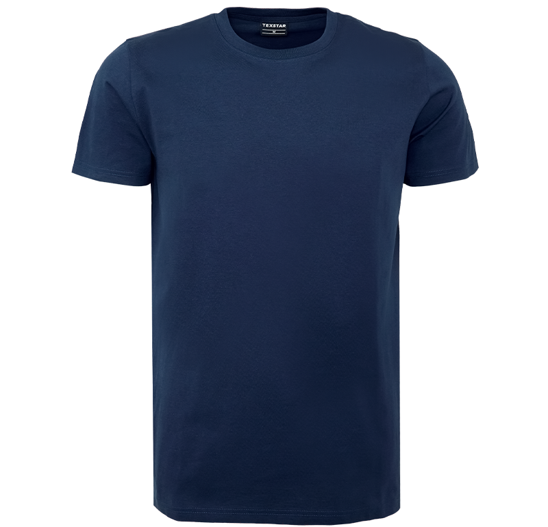 Heavy T-shirt Marinblå