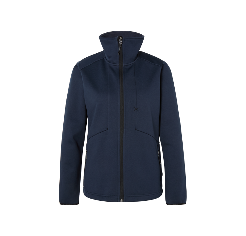 GRIT Zip Jacket Marinblå