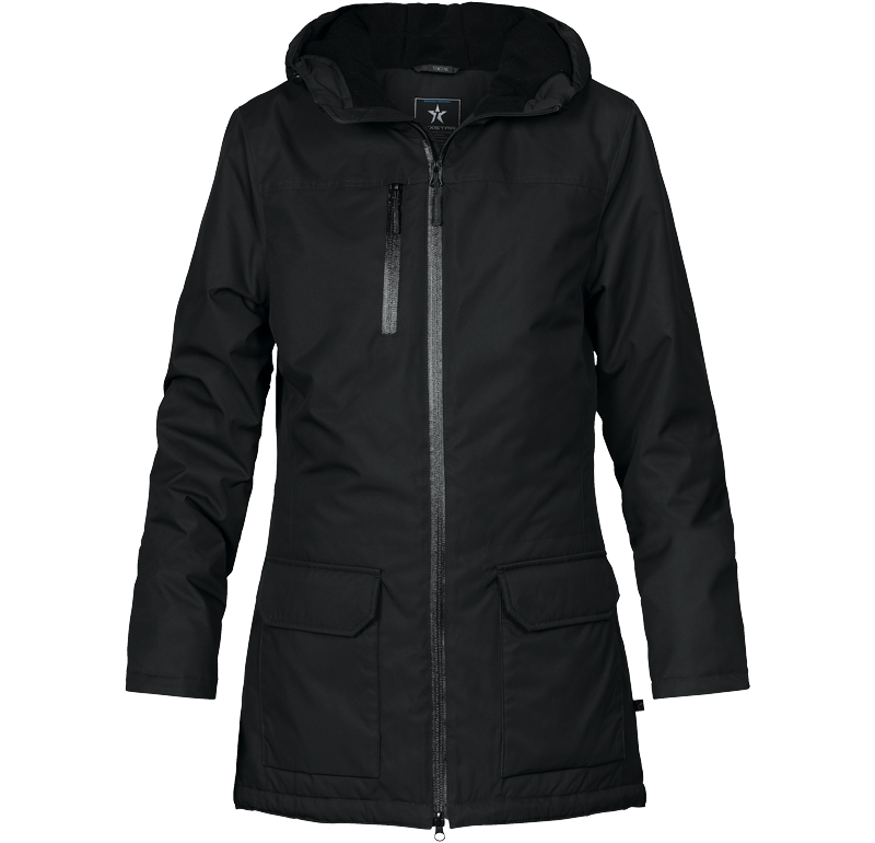 Winter Jacket Long Svart