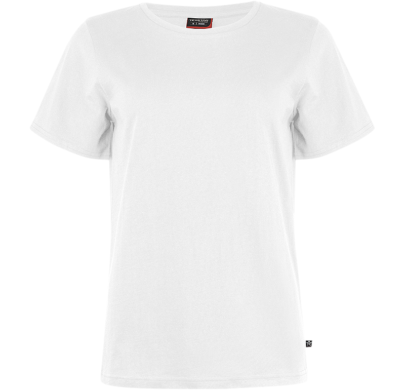 Womens Crew t-Shirt Vit