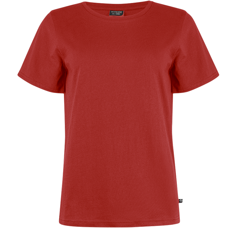 Womens Crew t-Shirt Röd
