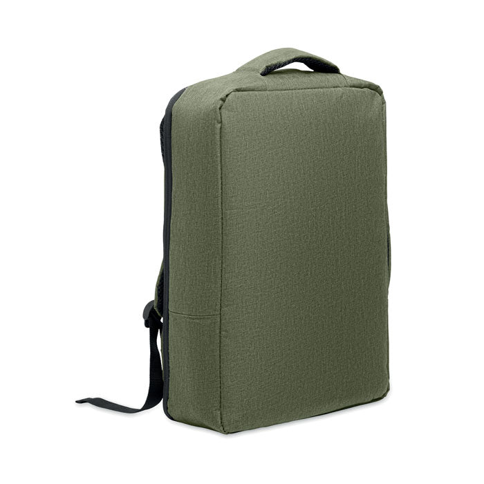 15'' smidig dataryggsäck Laugar Armégrön