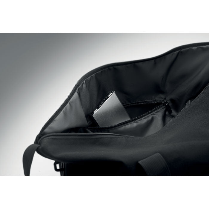 Weekendbag återvunnet material Koper Tote Svart