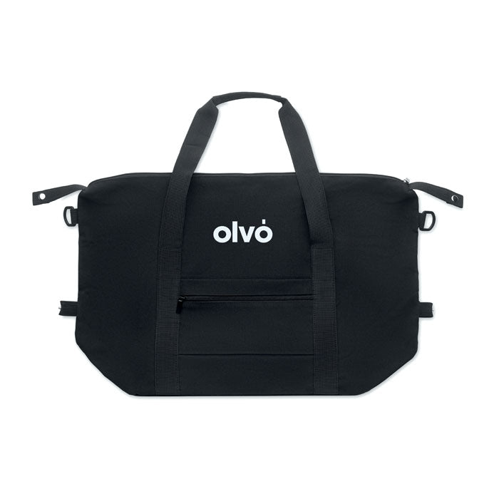 Weekendbag återvunnet material Koper Tote Svart