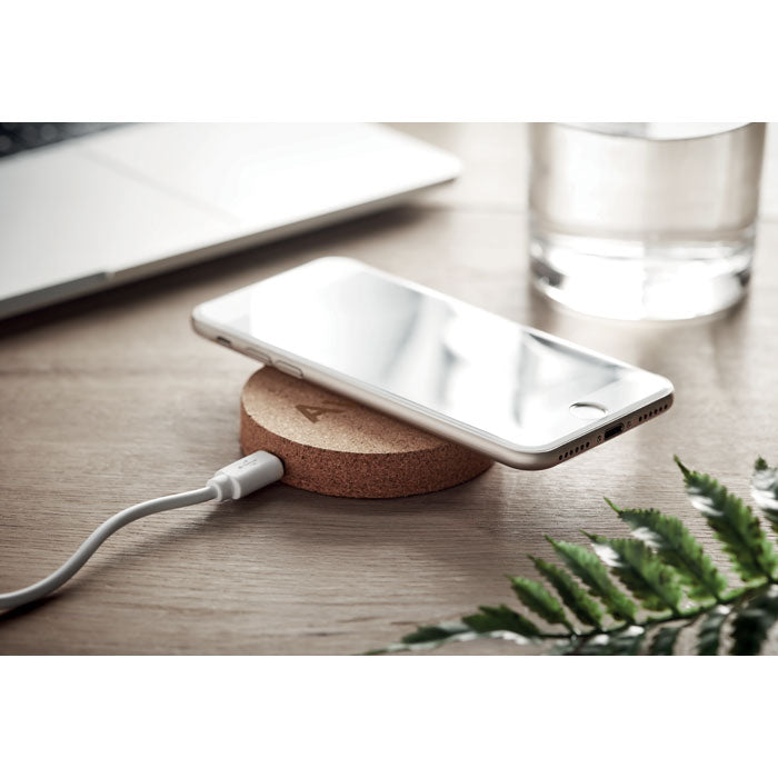10W trådlös laddningsplatta Koke Beige