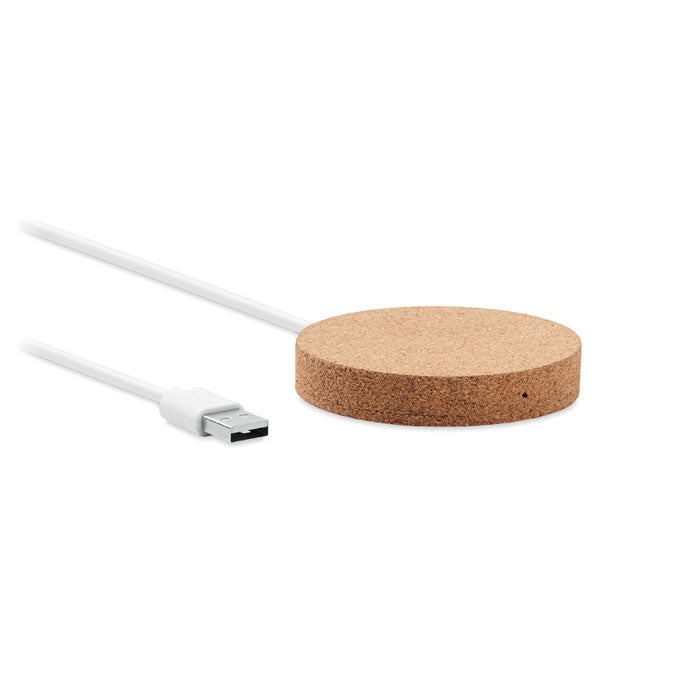10W trådlös laddningsplatta Koke Beige