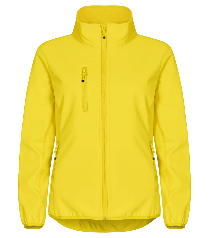 Classic Softshell Jacket Women Citron
