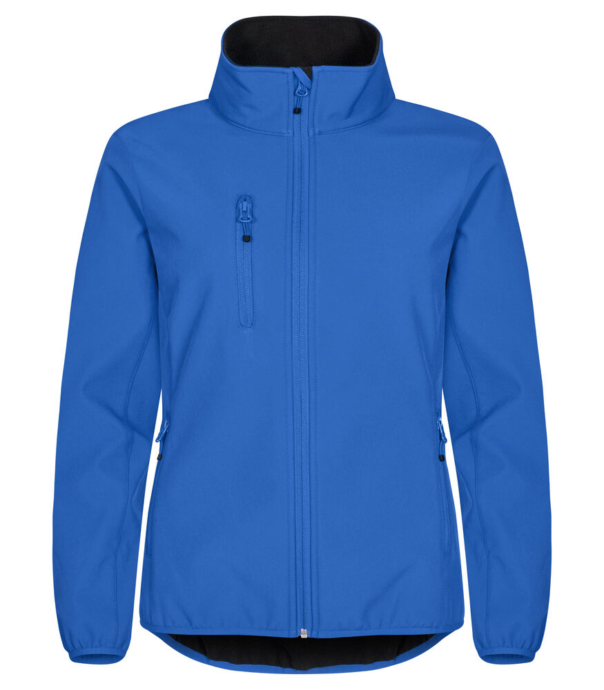 Classic Softshell Jacket Women Royalblå
