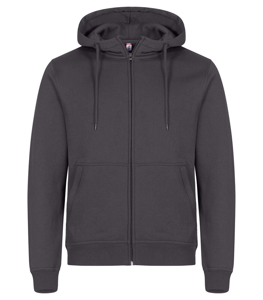 Miami Hoody Full Zip Grå