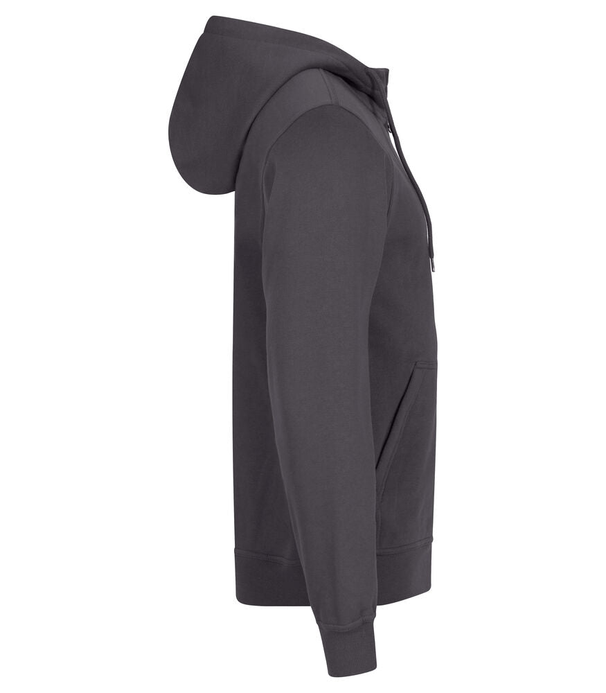 Miami Hoody Full Zip Grå