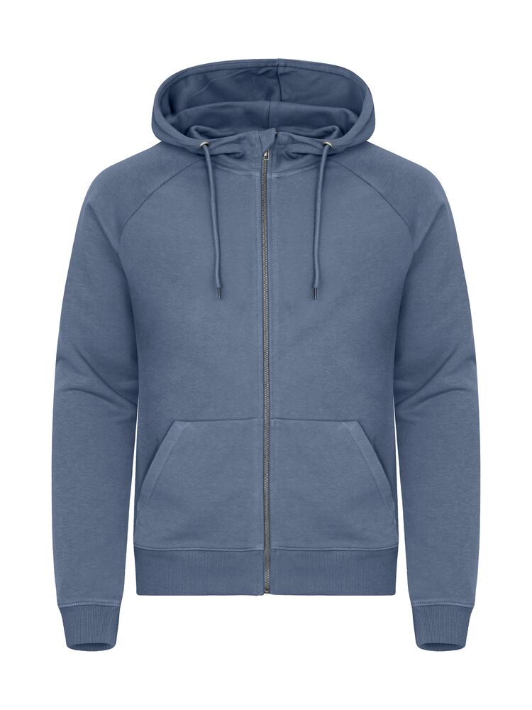 Miami PRO Hoody Full Zip Stålblå
