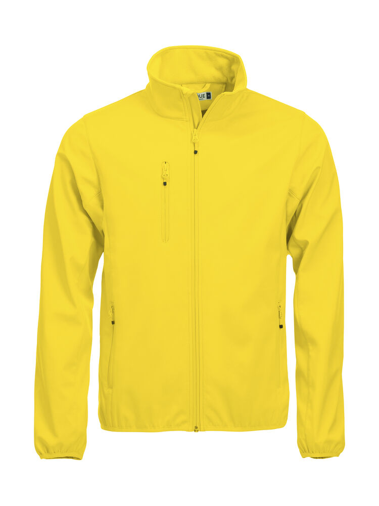 Basic Softshell Jacket Citron