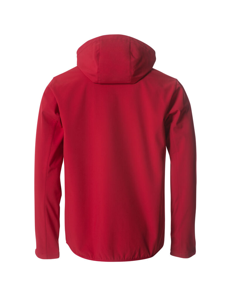 Basic Hoody Softshell Röd