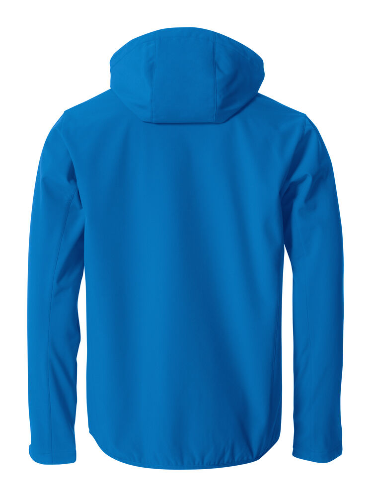 Basic Hoody Softshell Royalblå