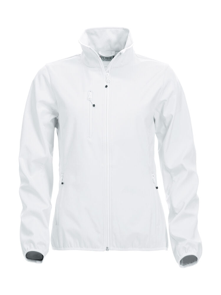 Basic Softshell Jacket Ladies Vit