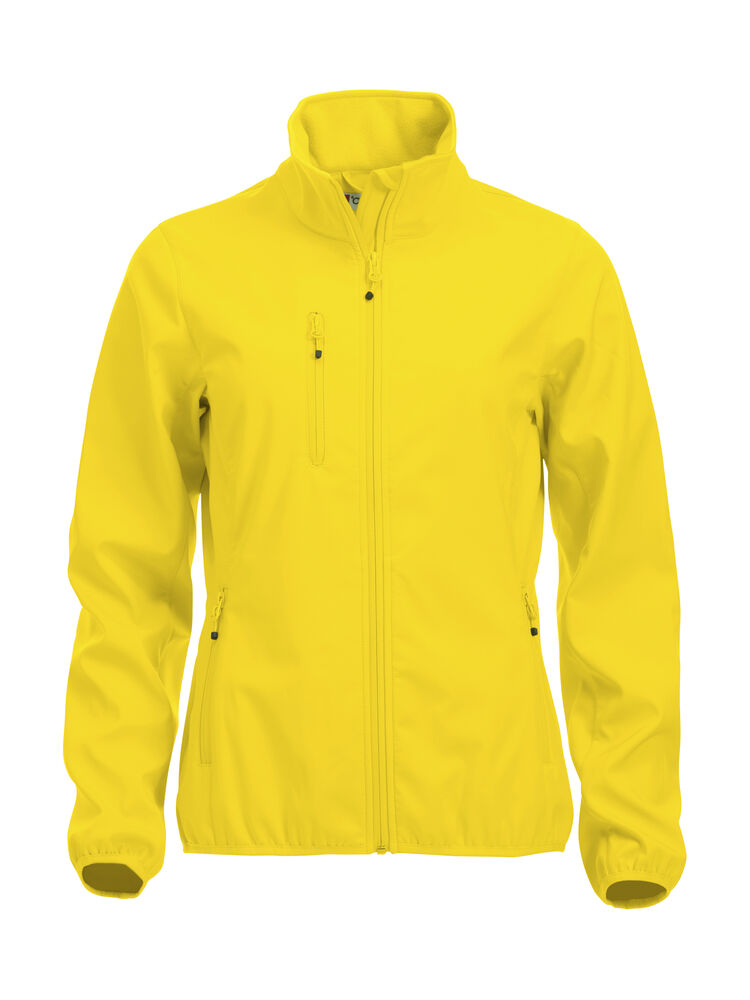 Basic Softshell Jacket Ladies Citron