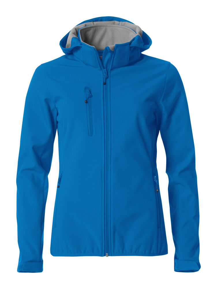 Basic Hoody Softshell Ladies Royalblå