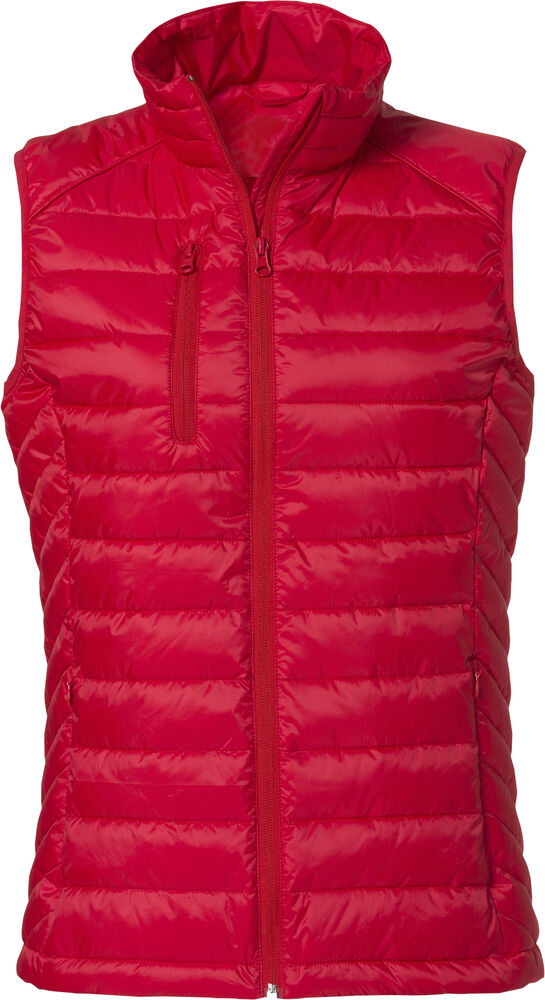 Hudson Vest Women Röd