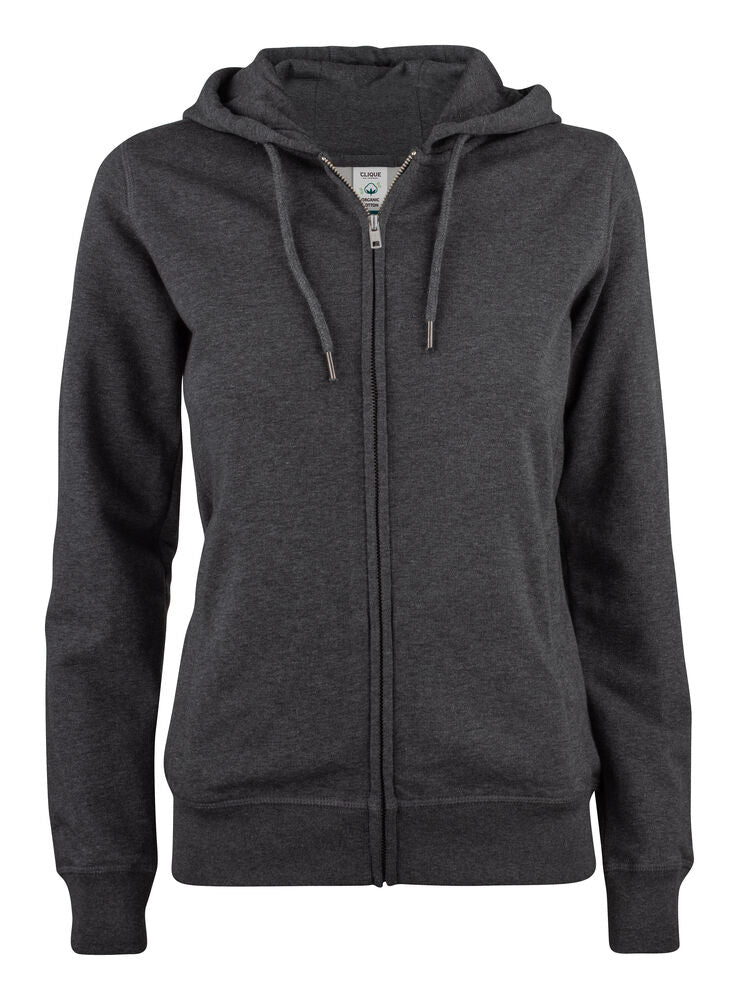 Premium OC Hoody Full Zip Women Antracitmelerad