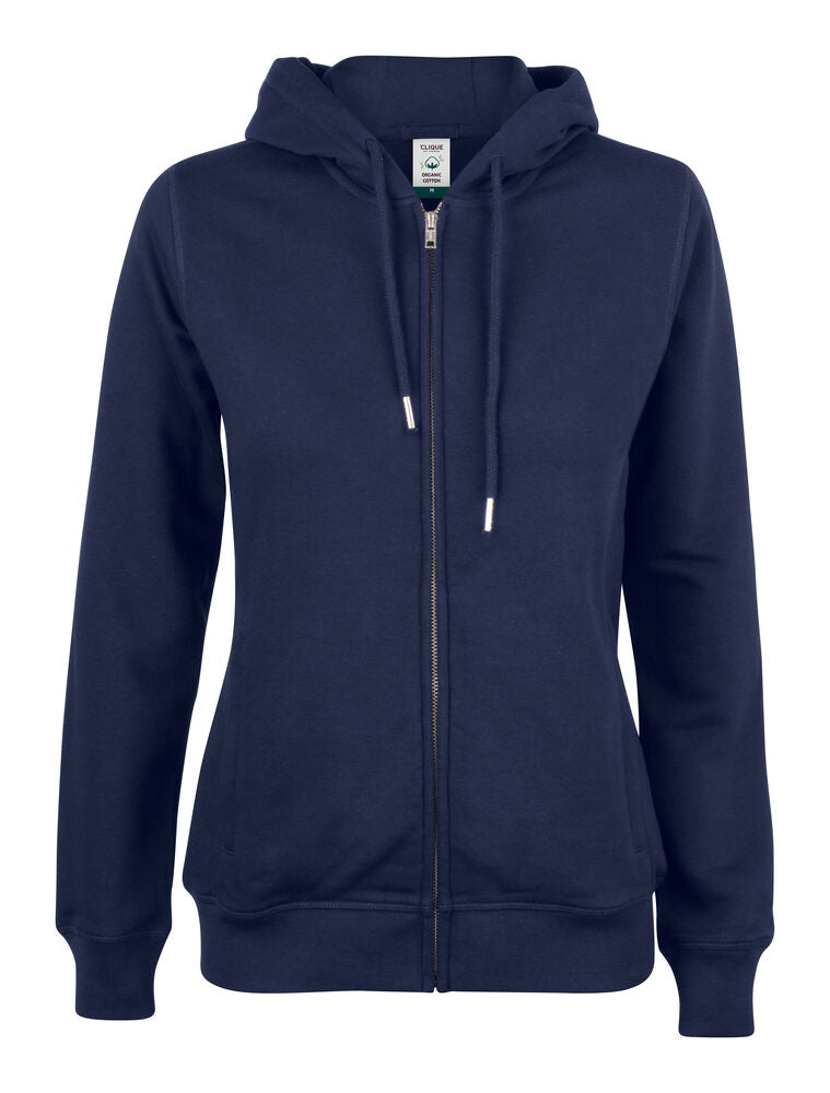 Premium OC Hoody Full Zip Women Mörk marin