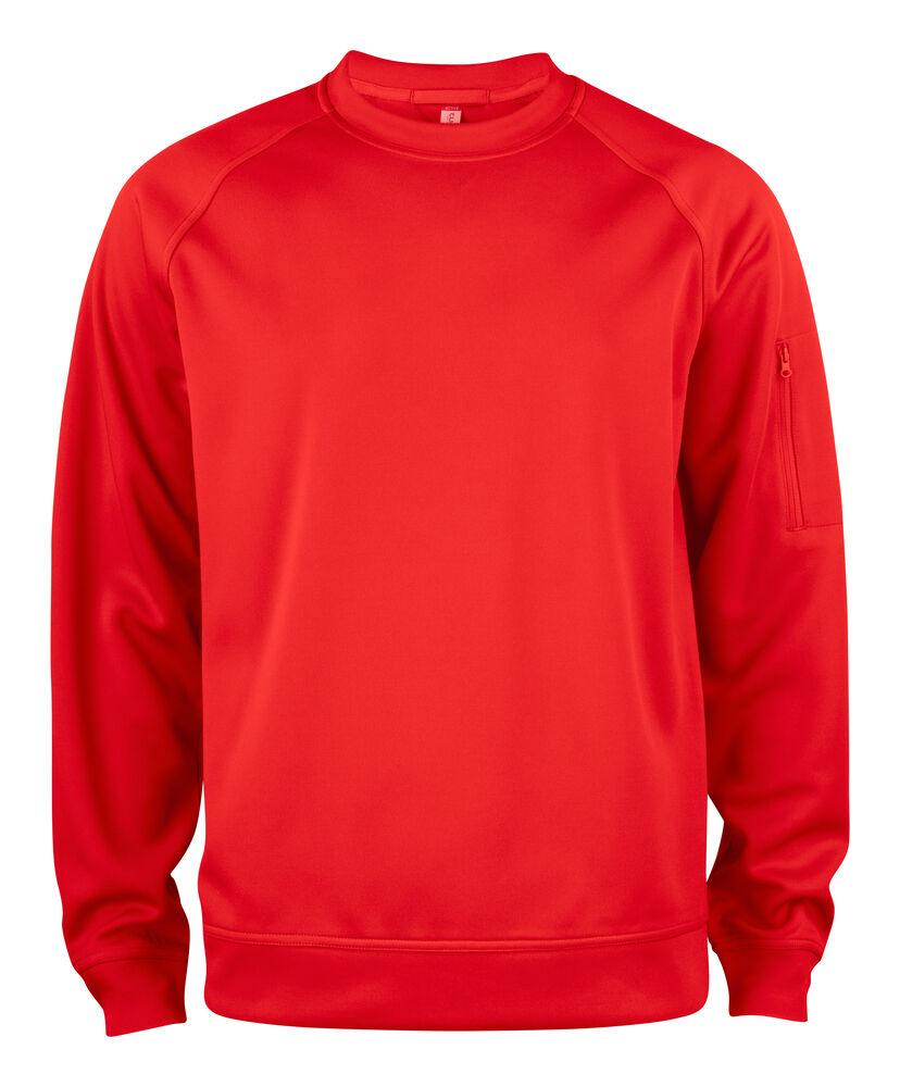 Basic Active Roundneck Röd