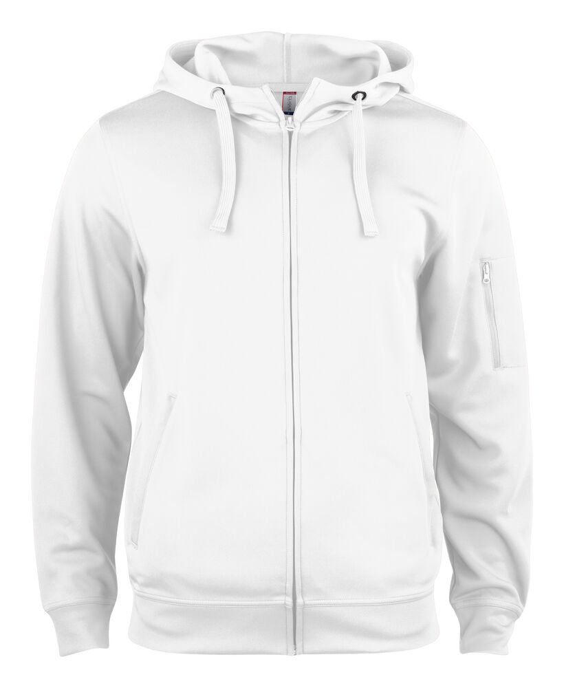Basic Active Hoody Full Zip Vit