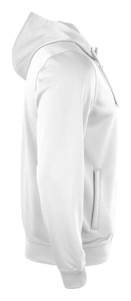 Basic Active Hoody Full Zip Vit