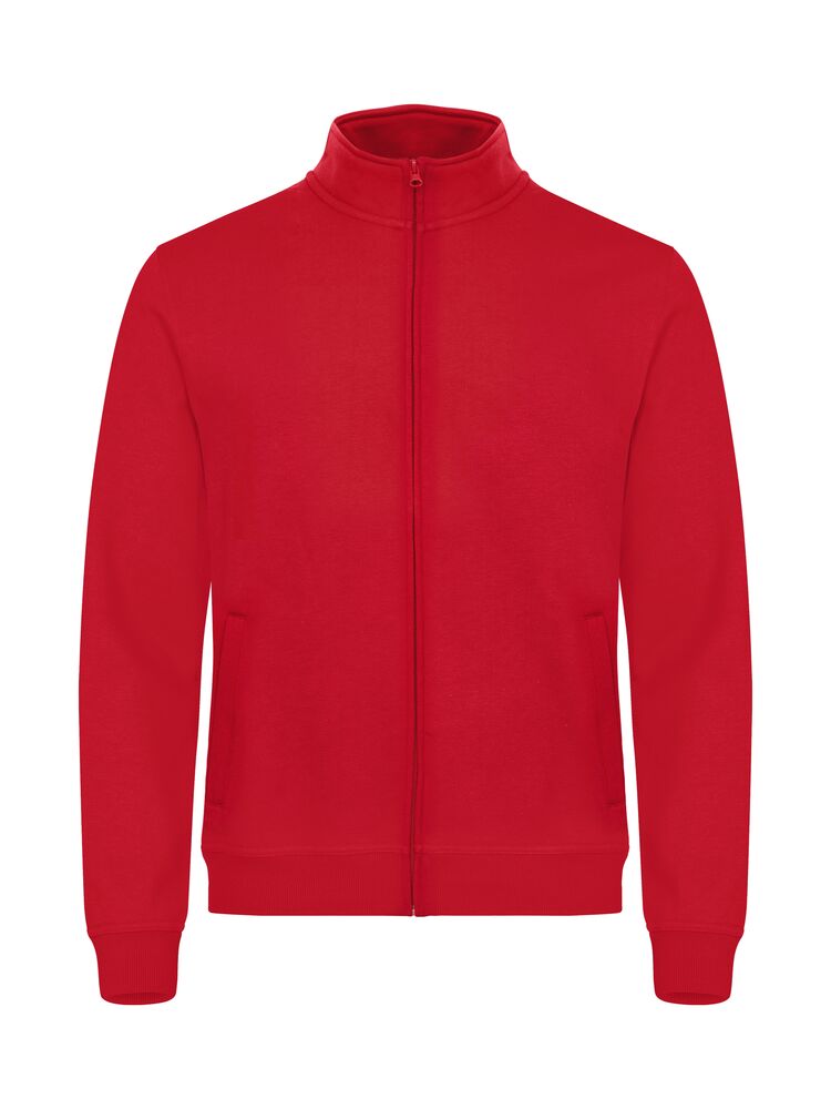 Basic Cardigan Röd