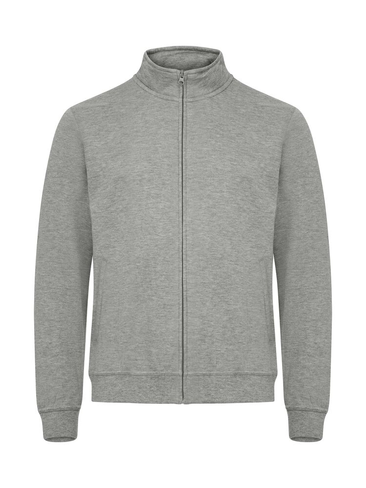 Basic Cardigan Gråmelerad