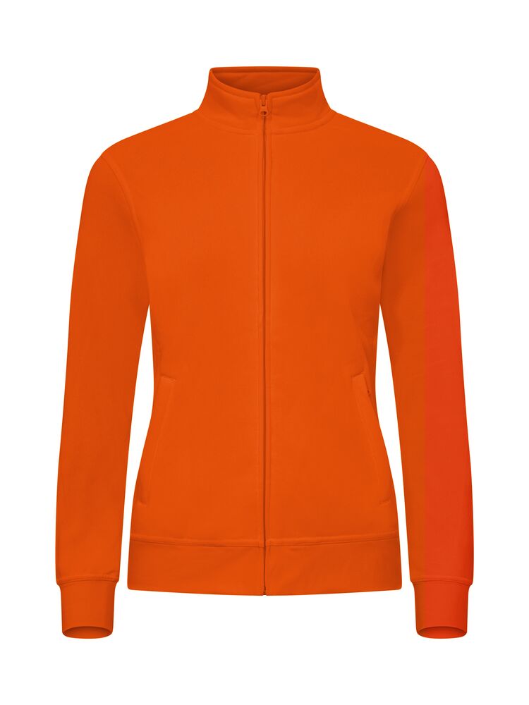 Basic Cardigan Women Varselorange