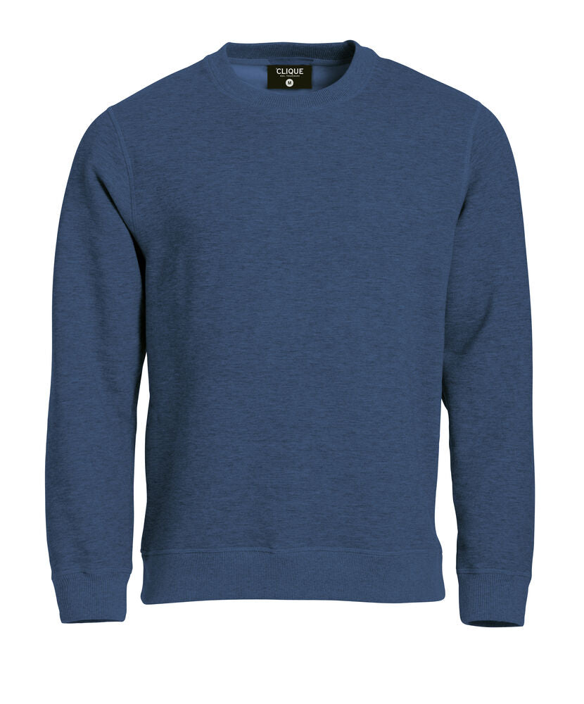 Classic Roundneck Blåmelerad