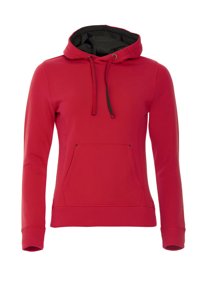 Classic Hoody Women Röd
