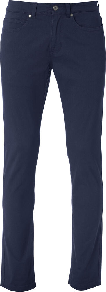 5-Pocket Stretch Mörk marin