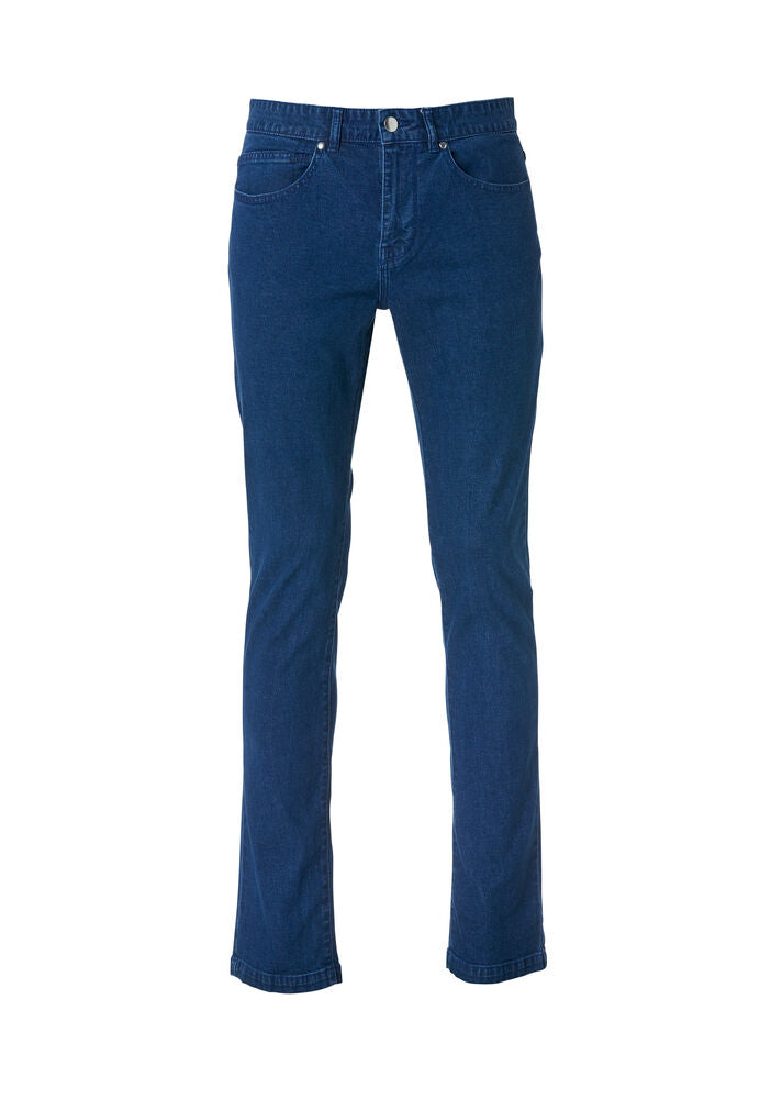 5-Pocket Stretch Denim Mörk marin