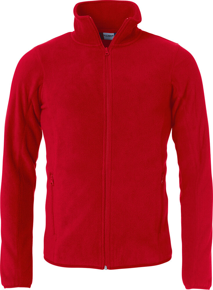Basic Polar Fleece Jacket Röd