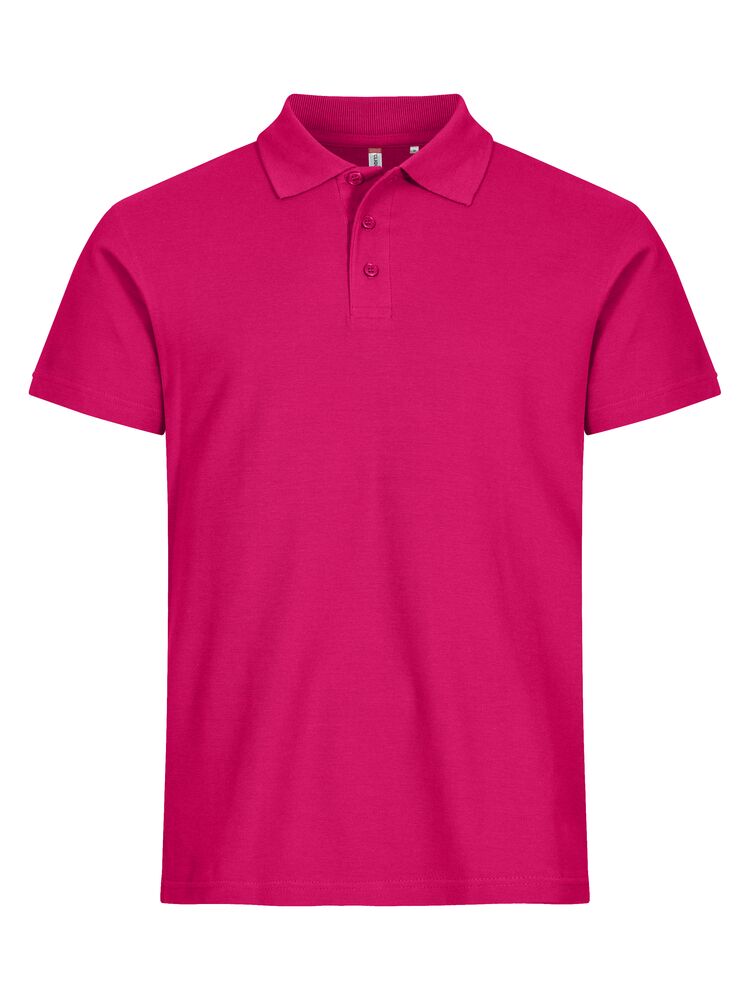 Basic Polo Stark cerise
