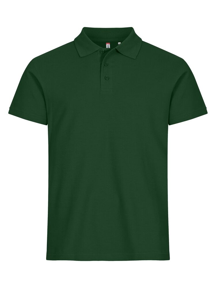Basic Polo Buteljgrön