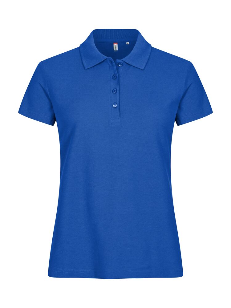 Basic Polo Women Royalblå