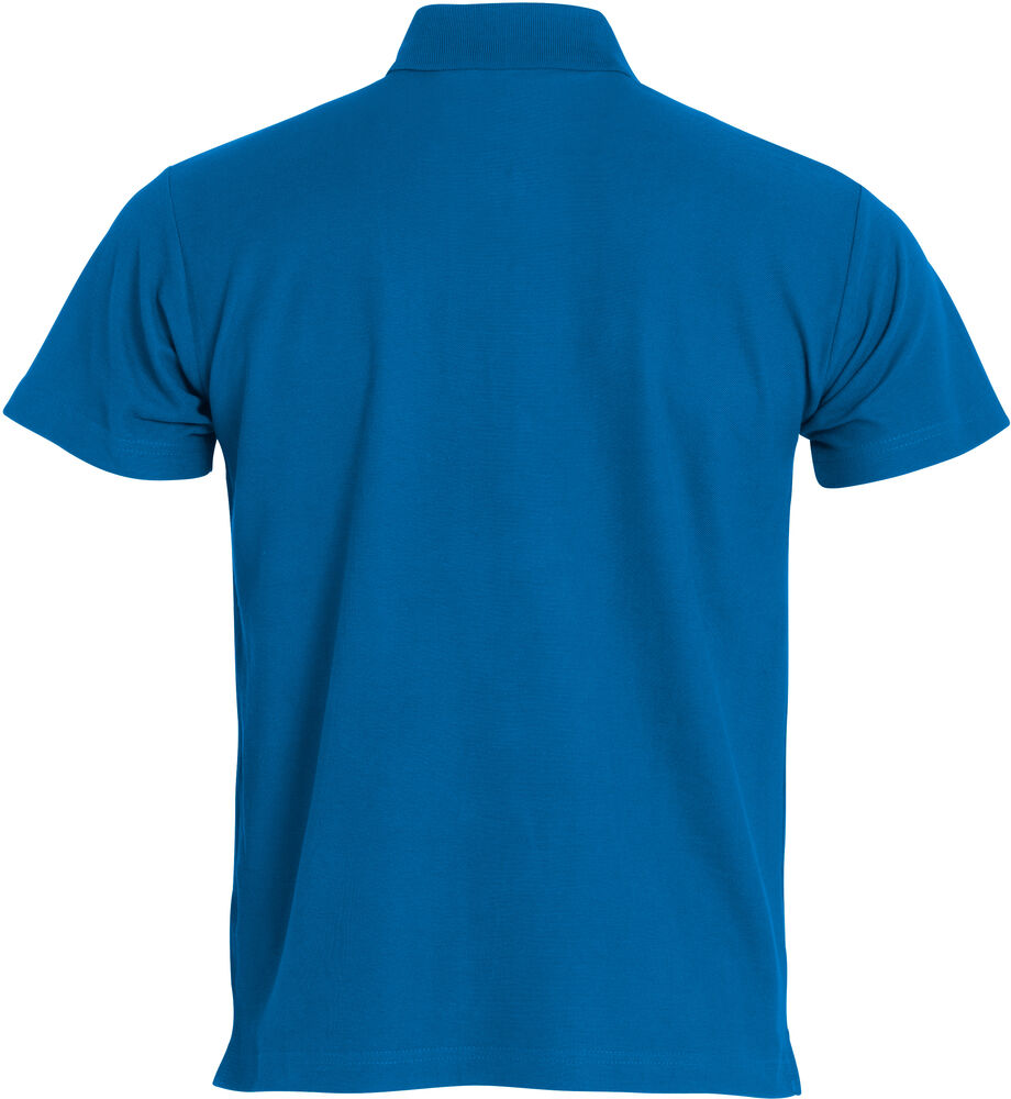 Basic Polo S/S Junior Royalblå