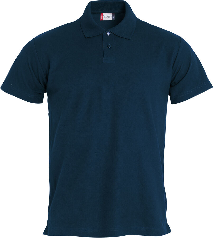 Basic Polo S/S Junior Mörk marin