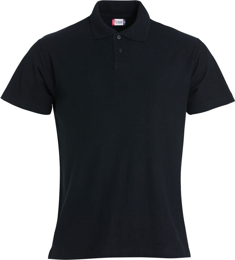 Basic Polo S/S Junior Svart