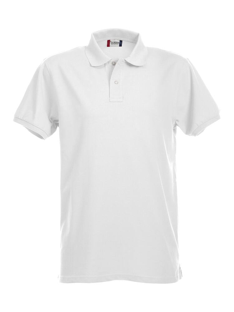 Stretch Premium Polo Vit