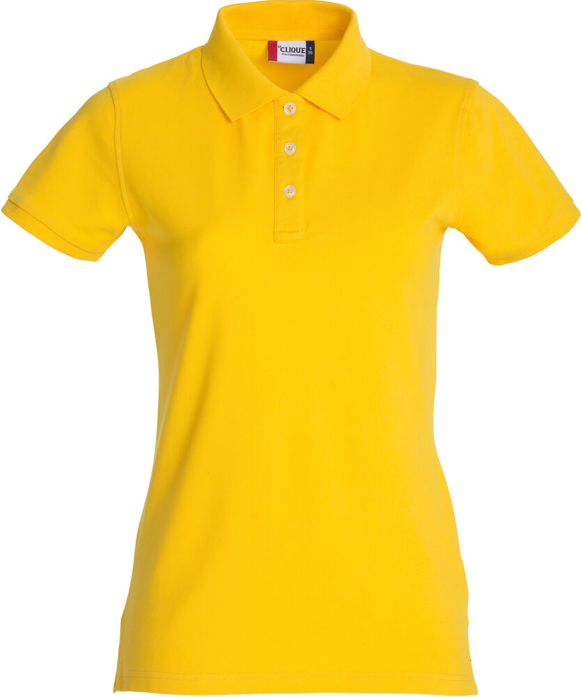 Stretch Premium Polo Women Citron