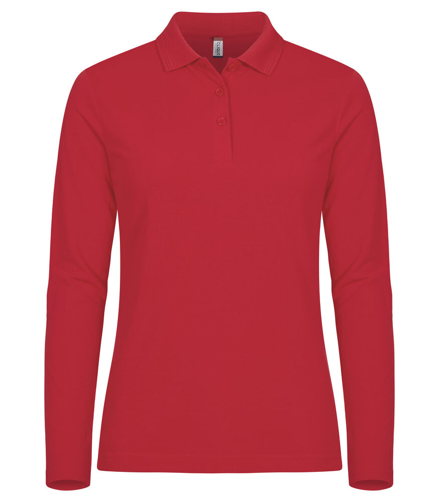 Manhattan L/S Women Röd