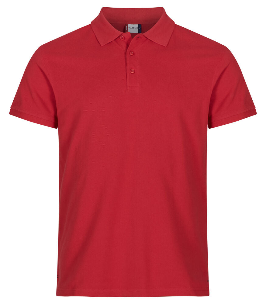 Heavy Premium Polo Röd