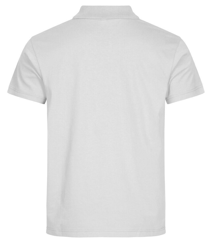 Single Jersey Polo Vit