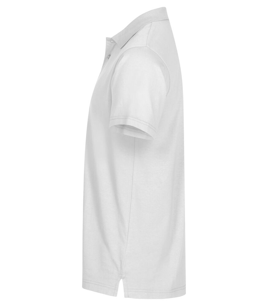 Single Jersey Polo Vit