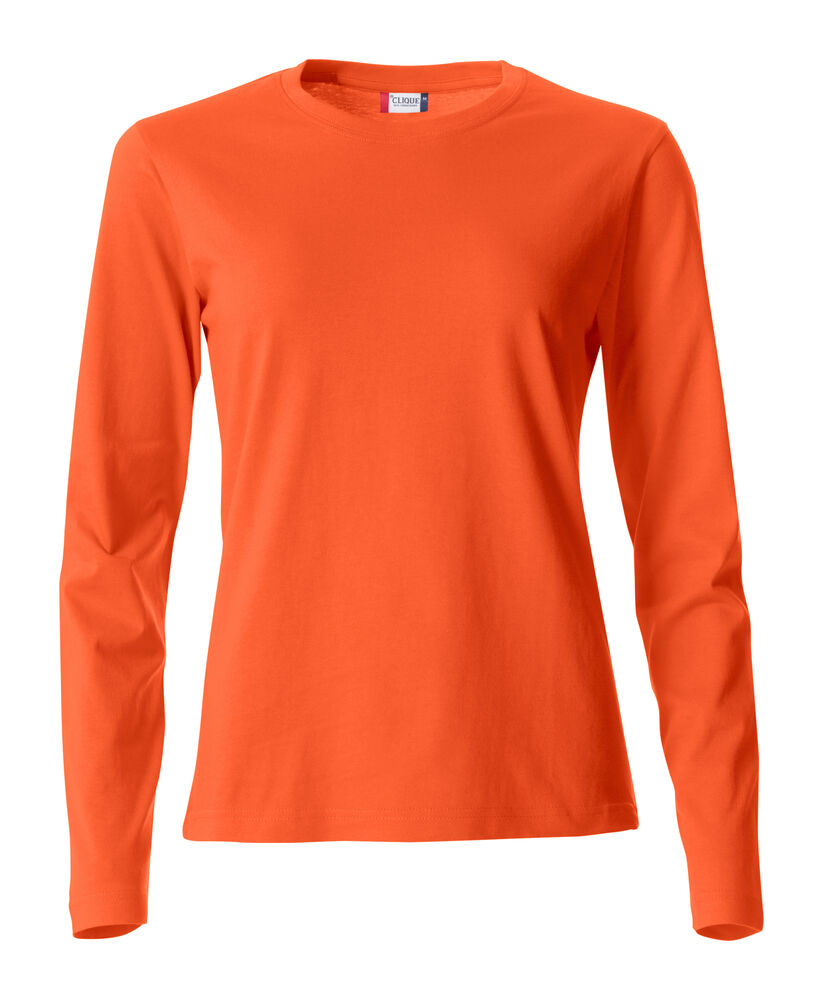 Basic-T L/S Women Blodapelsin